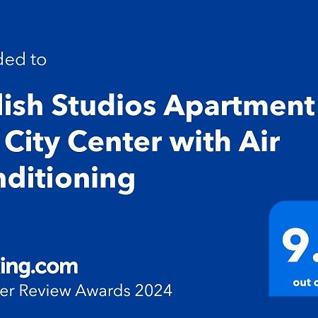 Stylish Studios Apartment In The City Center With Air Conditioning Budapest Exterior photo